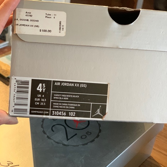 *SOLD* Jordan 20’s -2005 - Picture 5 of 5